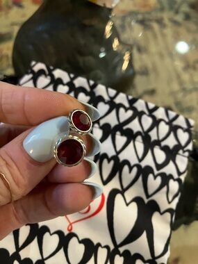 ❤️Brighton red silver post